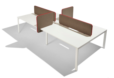 Desk Mounted Acoustic Screens | Fabric