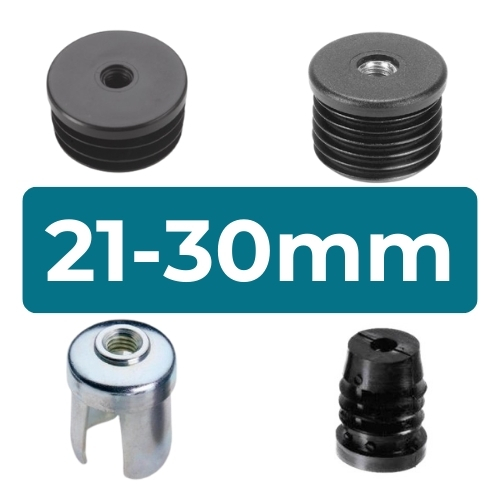 Threaded Tube Inserts | 21 - 30mm Outside Diameter