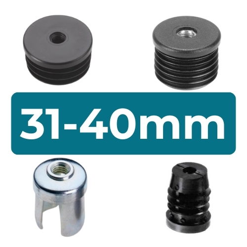 Threaded Tube Inserts | 31 - 40mm Outside Diameter