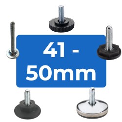 Rigid Adjustable Feet | 41 to 50mm Diameter Bases