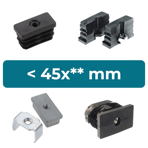 Threaded Tube Inserts | 45x**mm and smaller