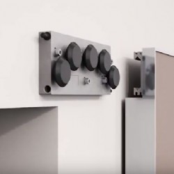 Hidden Track Systems for Sliding Doors