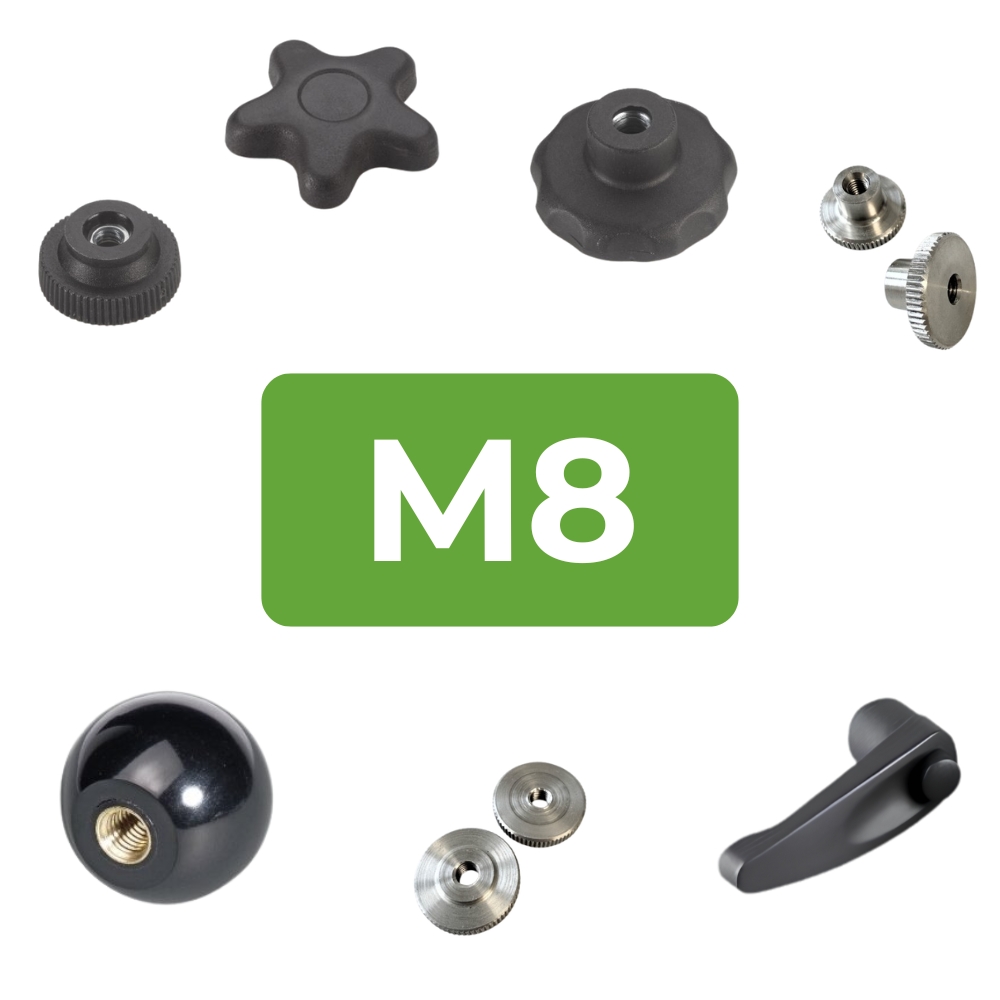 Female Handwheels | M8 Threaded Options