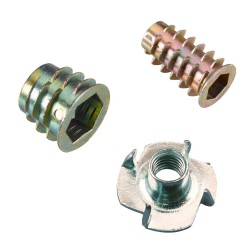 T-Nuts and D-Nuts | Threaded Inserts
