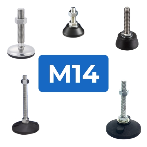 M14 Load Rated Feet & Levellers