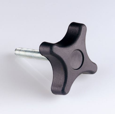 Star 4-Lobe Male Handwheels