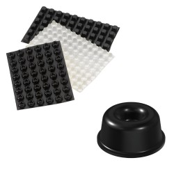 Conical, Recessed & Oversized Rubber Feet