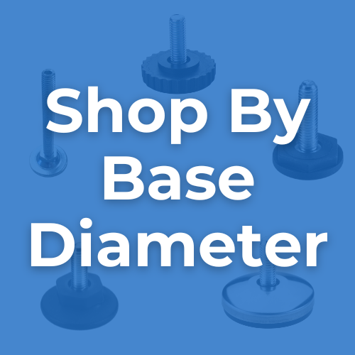 Rigid Adjustable Feet | By Base Diameter