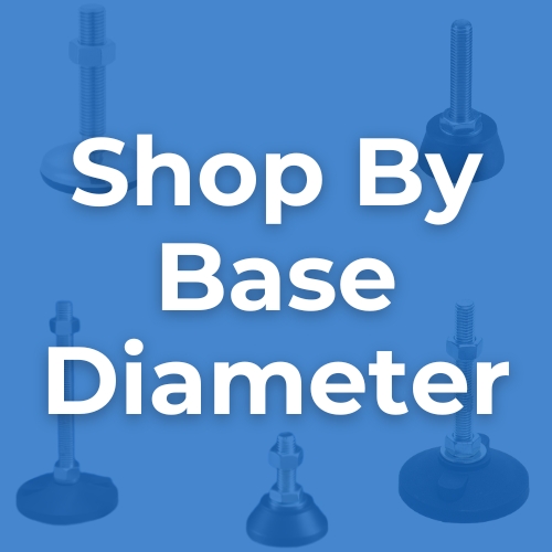 Load Rated Rigid Feet | By Base Diameter