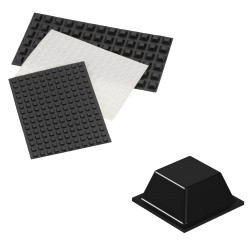 Square Self Adhesive Rubber Feet & Bumpers