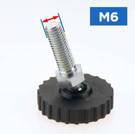 M6 Threaded Tilt Feet